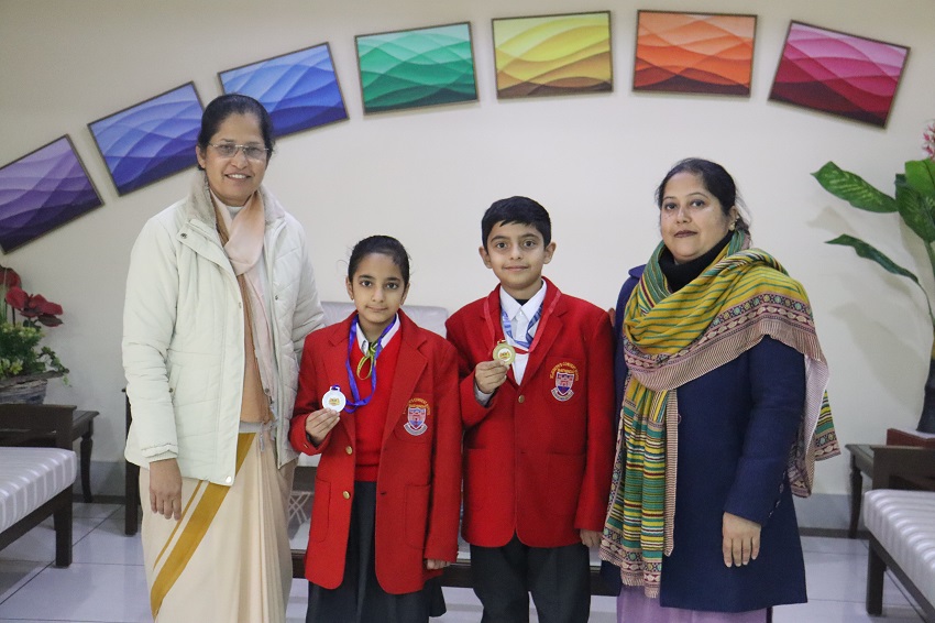 GOLD AND SILVER MEDAL IN BASKET BALL SKILL COMPETITION